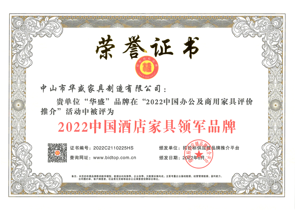 华盛家具集团再度荣获“中国办公家具领军品牌”“十大品牌”等多项荣誉! 华盛家具集团再度荣获“中国办公家具领军品牌”“十大品牌”等多项荣誉!